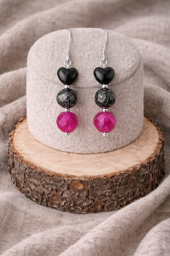 Dabīgo pērļu auskari